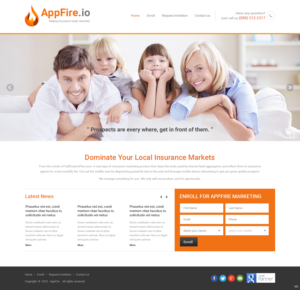Web Design by pb for FountainheadME.com | Design: #6749632