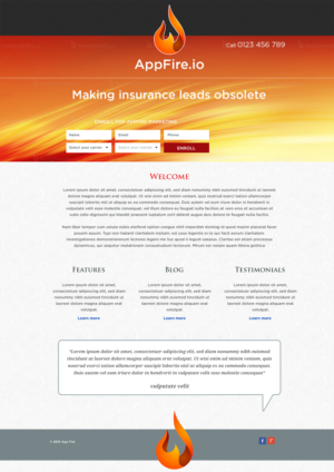 Web Design by yadunath for FountainheadME.com | Design #6827216