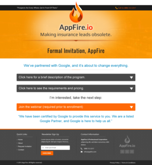 Web Design by Sbss for FountainheadME.com | Design: #6875997