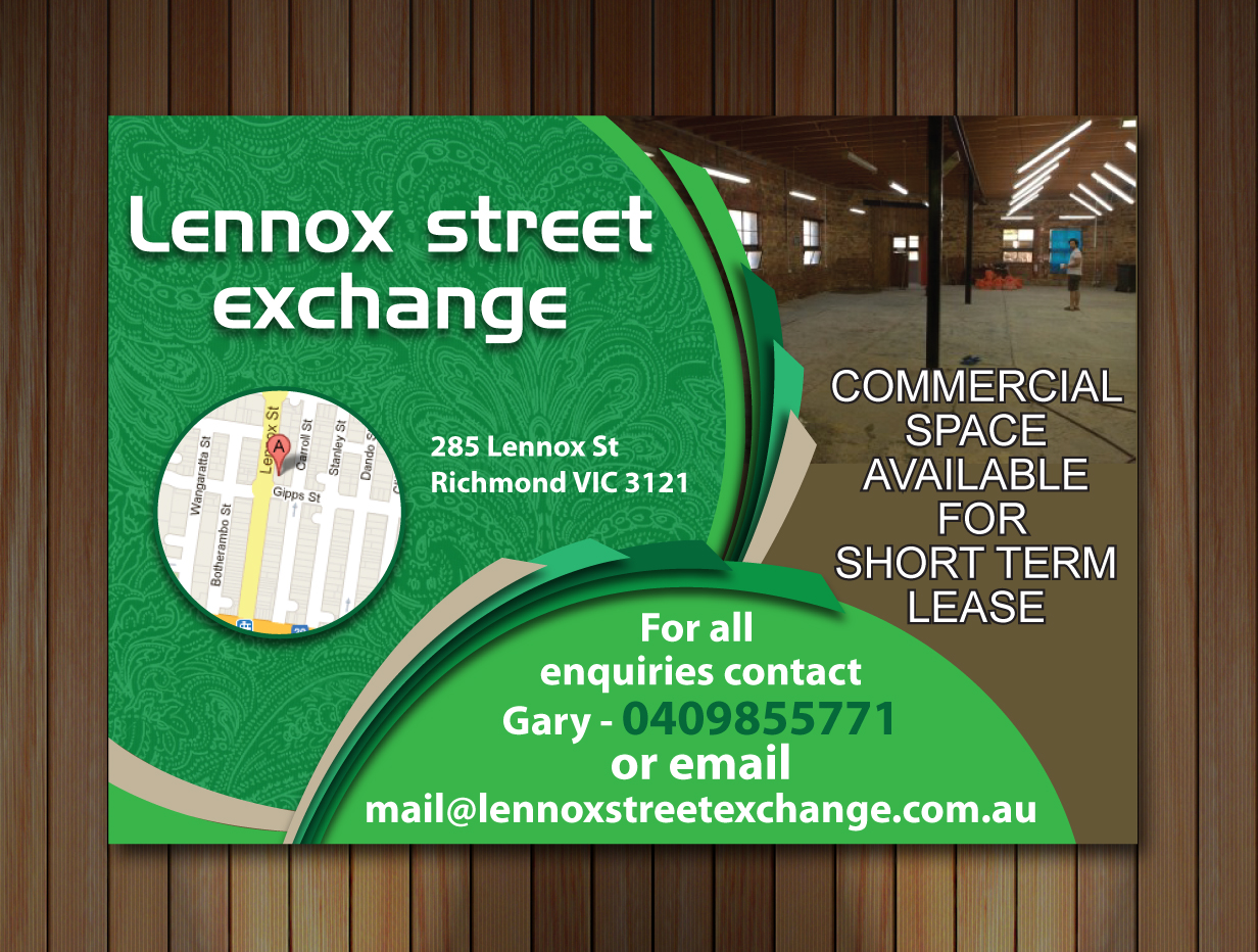 Advertisement Design by Sbss for Lennox Street Exchange | Design #1778710