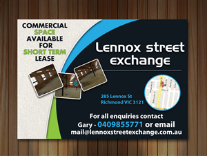 Advertisement Design by Sbss for Lennox Street Exchange | Design: #1778711