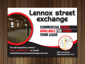 Advertisement Design by Sbss for Lennox Street Exchange | Design: #1778712
