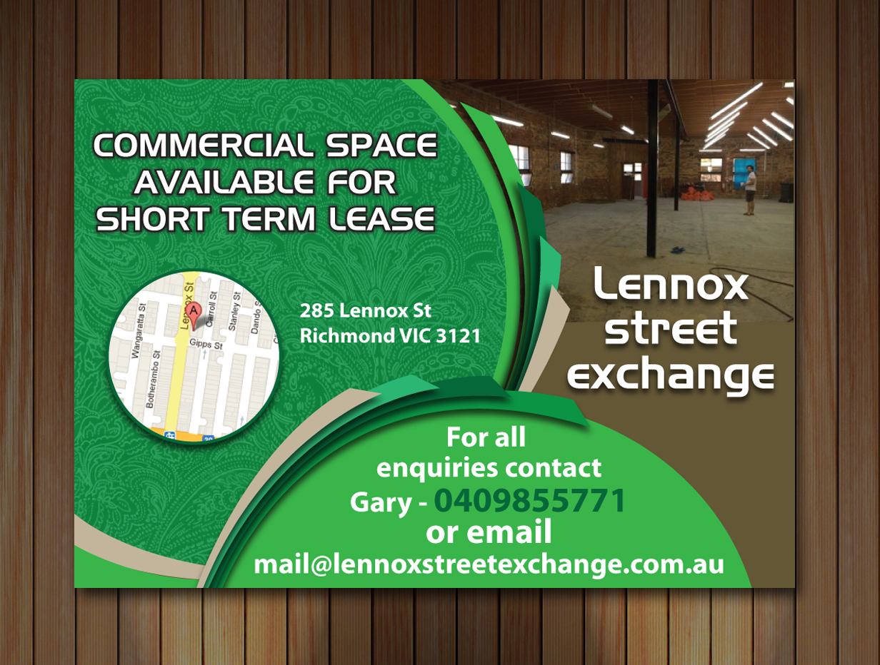 Advertisement Design by Sbss for Lennox Street Exchange | Design #1778870