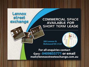Advertisement Design by Sbss for Lennox Street Exchange | Design: #1778873