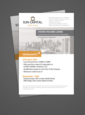 Postcard Design by Svetlin Angelov for Sun Capital Mortgage, Inc. | Design: #6775533