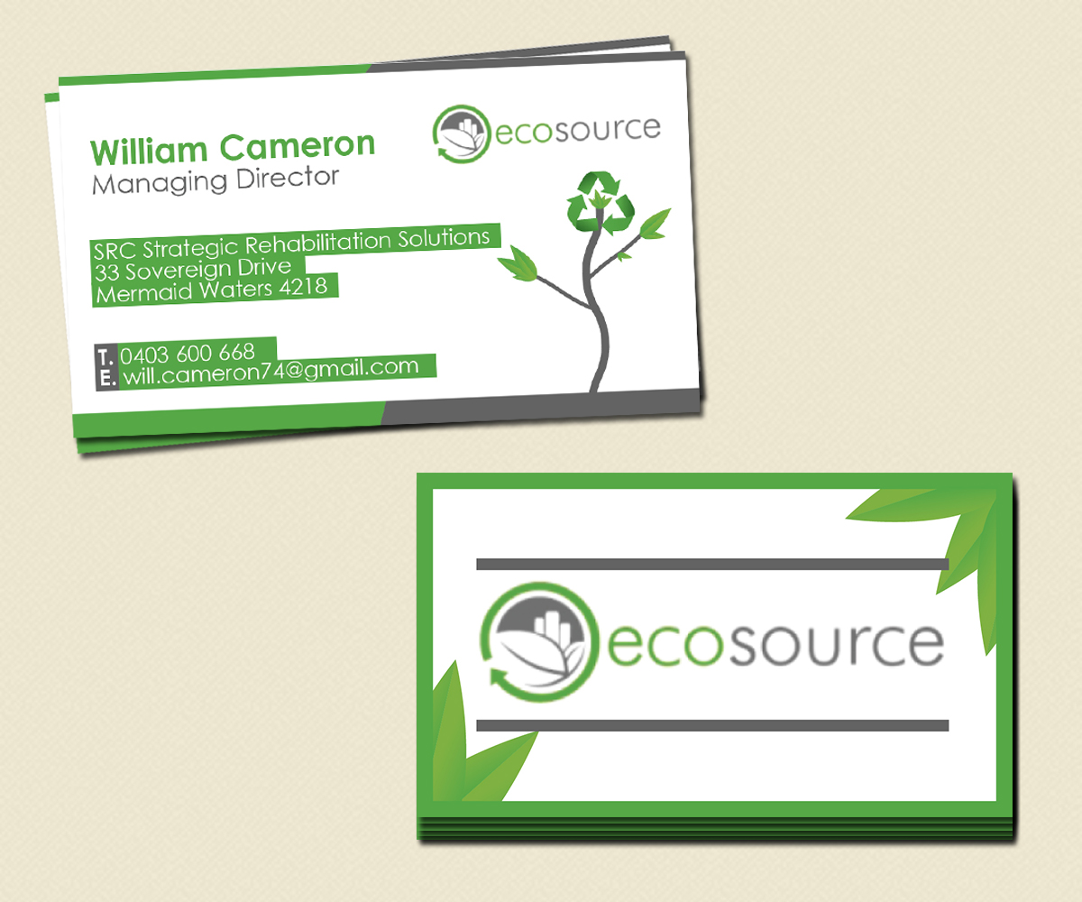 Business Card Design by firasmoha for this project | Design #1747771