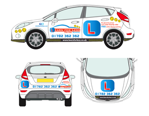 Driving School Signage Design | Signage Design by creative.visuals