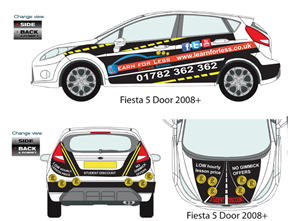 Driving School Signage Design | Signage Design by Soula Vetter