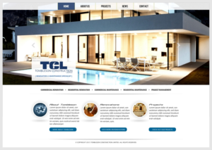Diseño Web por -Marc- para Tombleson Construction LTD | Diseño: #6826991