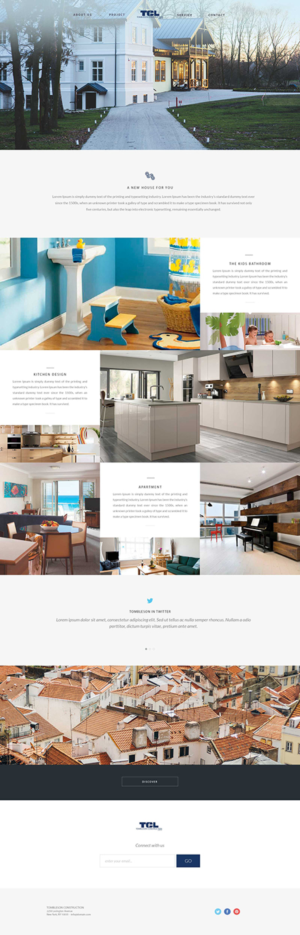 Web Design by dii for Tombleson Construction LTD | Design: #6815577