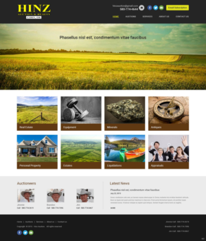 Diseño Wordpress por pb para AuctionServices.com, Inc. | Diseño #6758765