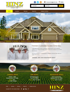 Wordpress Design by The True designer