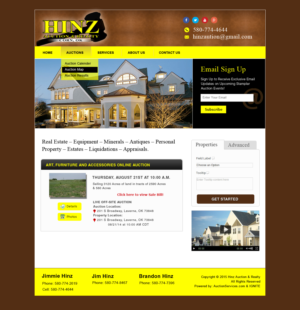 Design Wordpress par Creative X Designs pour AuctionServices.com, Inc. | Design : #6834398
