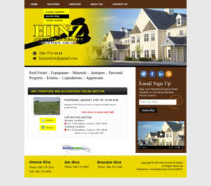 Design Wordpress par Creative X Designs pour AuctionServices.com, Inc. | Design : #6842530