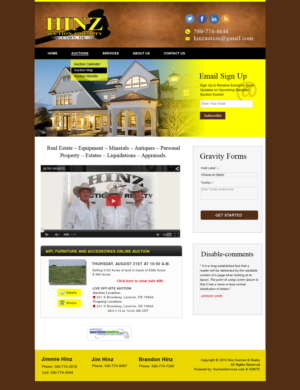 Design Wordpress par Creative X Designs pour AuctionServices.com, Inc. | Design : #6842749