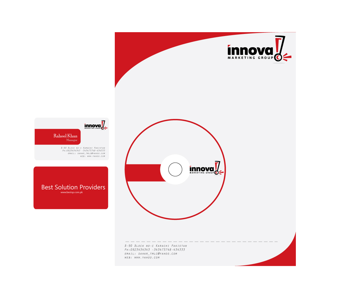 Stationery Design by zarain for this project | Design #378690