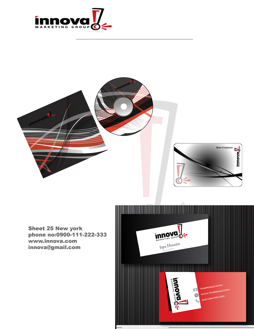 Stationery Design by Iqra hussain for this project | Design #386155