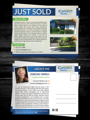 Postcard Design by creative.bugs for Connect Realty.com | Design #6764411