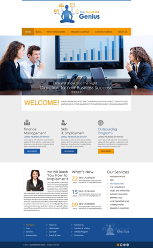 Wordpress Design by Anooshaa for this project | Design: #6758024