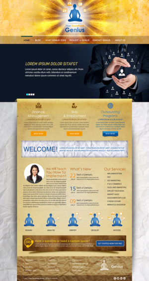 Wordpress Design by Anooshaa for this project | Design: #6769711