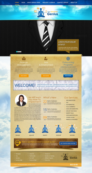 Wordpress Design by Anooshaa for this project | Design: #6785443