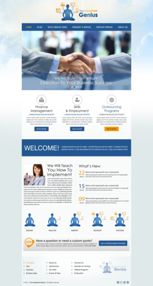 Design Wordpress par Anooshaa pour ce projet | Design : #6785444