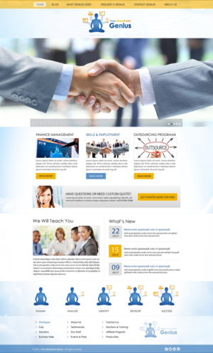 Design Wordpress par Anooshaa pour ce projet | Design : #6785446