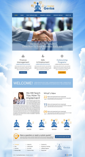 Wordpress Design by Anooshaa for this project | Design: #6785448