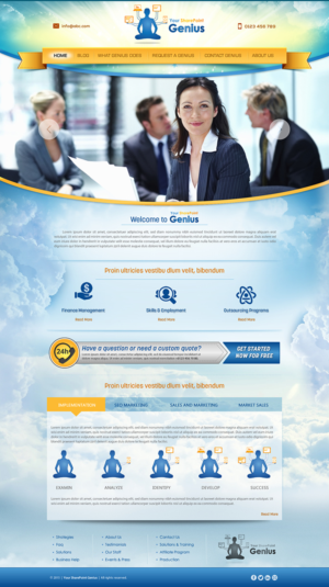 Wordpress Design by Anooshaa for this project | Design: #6803280