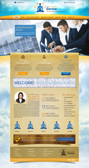 Wordpress Design by Anooshaa for this project | Design: #6888048