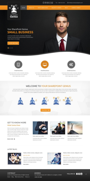 Wordpress Design by pb for this project | Design: #6768140