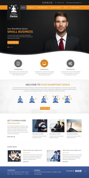 Wordpress Design by pb for this project | Design #6768141