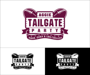 Aggie Tailgate Party Hosted By: ABHR, EHRA & LMS / SiEnviro | Design de Logo par MoonFeather