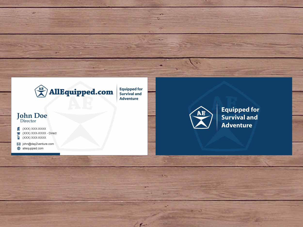 Masculine, Serious, E-Commerce Business Card Design for a Company by ...