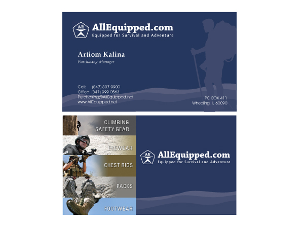 Business Card Design by fk12020 for this project | Design #357906