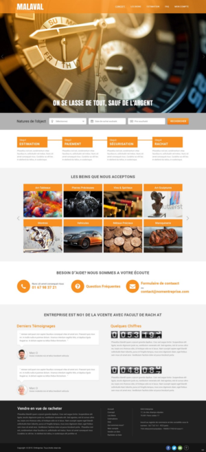 Web Design by pb for this project | Design #6774817