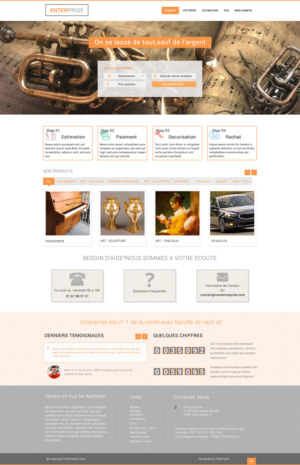 Web Design by Da Miracle for this project | Design #6808741