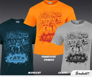 T-shirt Design by berakah07 for rAVe [Publications] | Design: #1756281