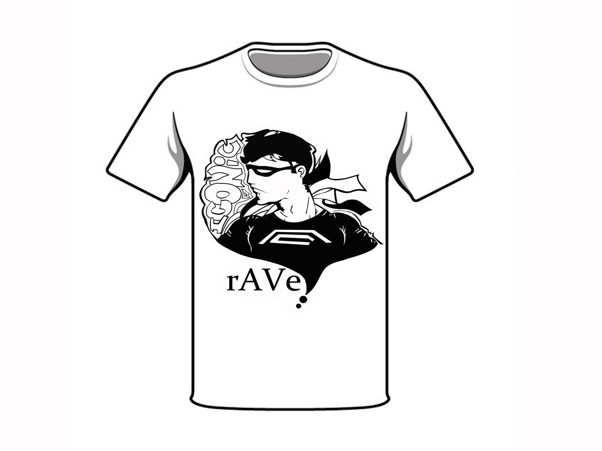 T-shirt Design by strawHara for rAVe [Publications] | Design #1760179