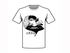 Design de T-shirt par strawHara pour rAVe [Publications] | Design : #1760179