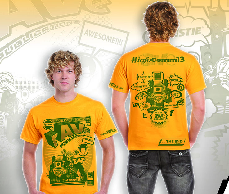 T-shirt Design by EzaiLX for rAVe [Publications] | Design: #1757873
