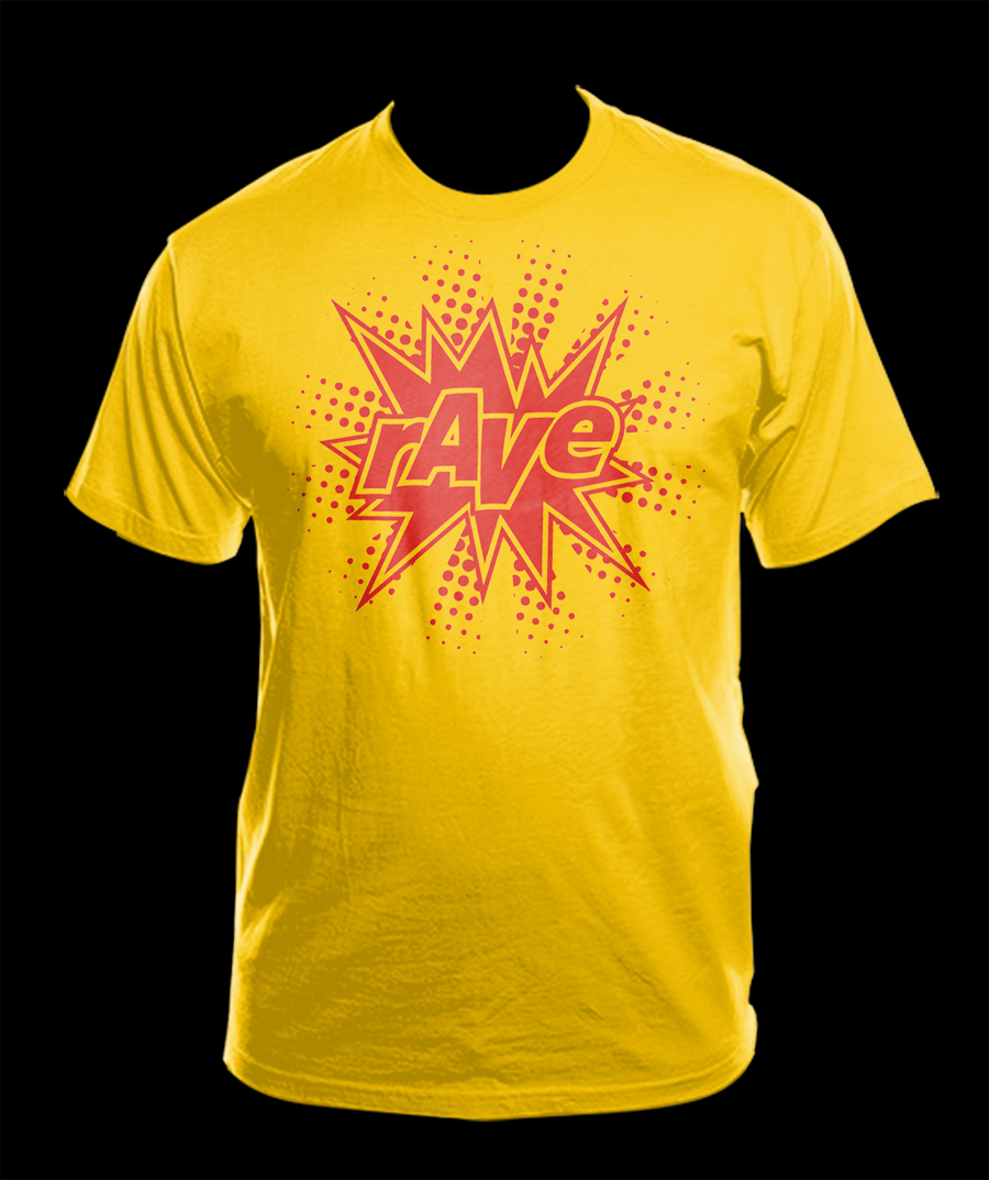 T-shirt Design by D'Mono for rAVe [Publications] | Design #1749463