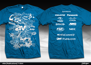 T-shirt Design by gekgrfx for rAVe [Publications] | Design: #1756625