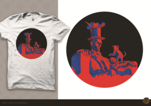 T-shirt Design by ajadinomar