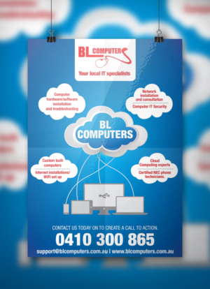 Flyer Design by Design_By_Dreamers for BL Computers | Design: #6852260