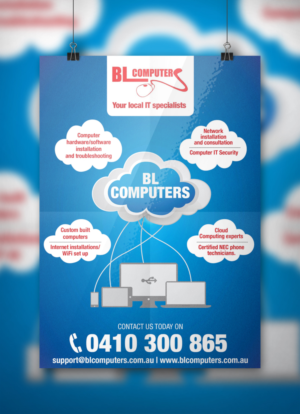 Diseño de Flyer por Design_By_Dreamers para BL Computers | Diseño: #6852284