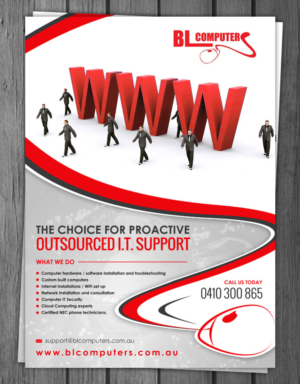 Diseño de Flyer por debdesign para BL Computers | Diseño: #6757620