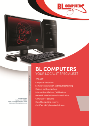 Diseño de Flyer por db graphics para BL Computers | Diseño #6778199
