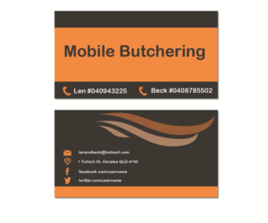 Business Card Design by CruelKeSh