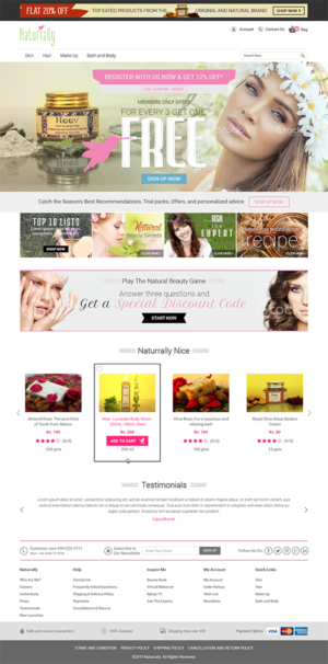Web Design par RupalTechno pour ce projet | Design : #6839762